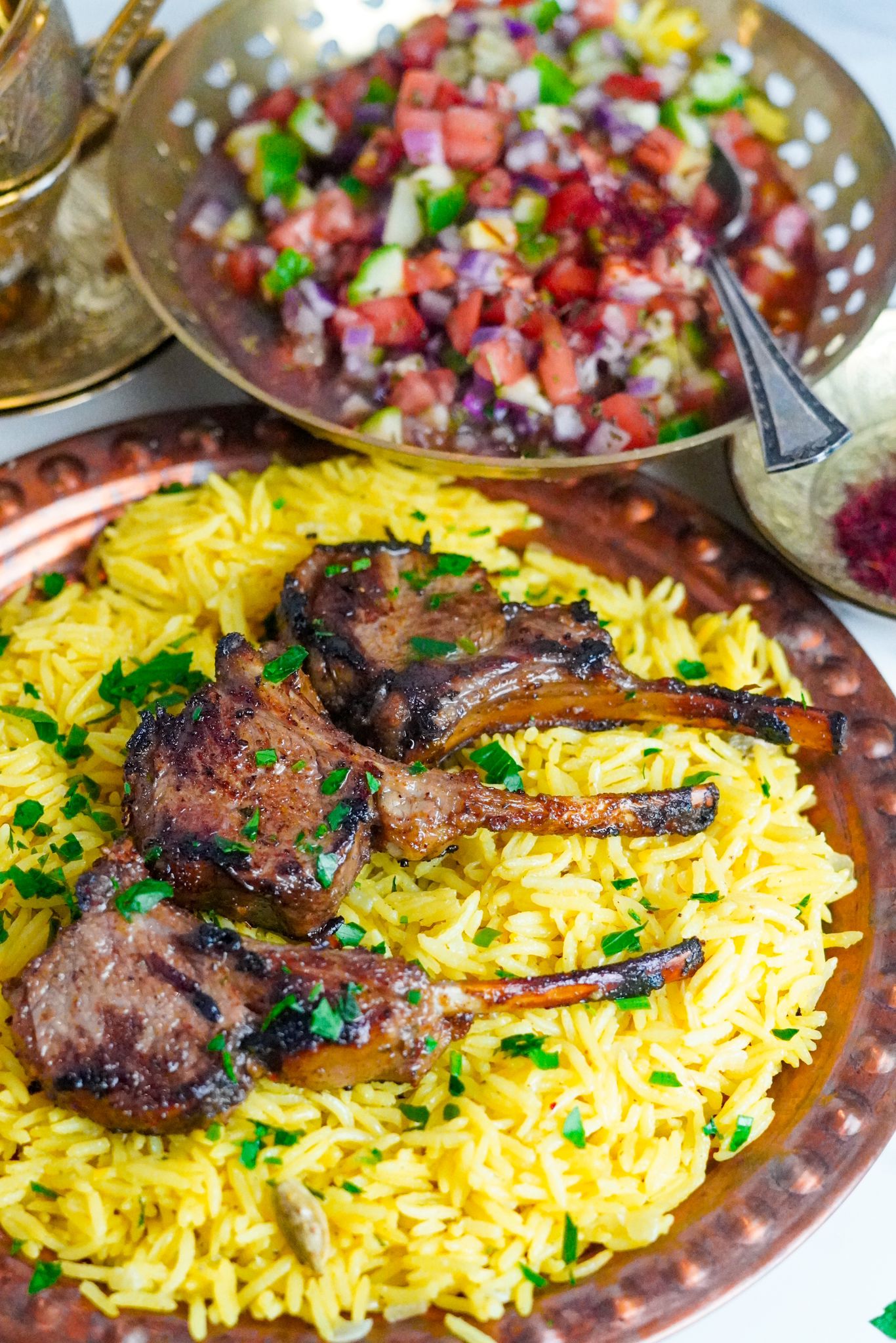 Lamb Chops Platter