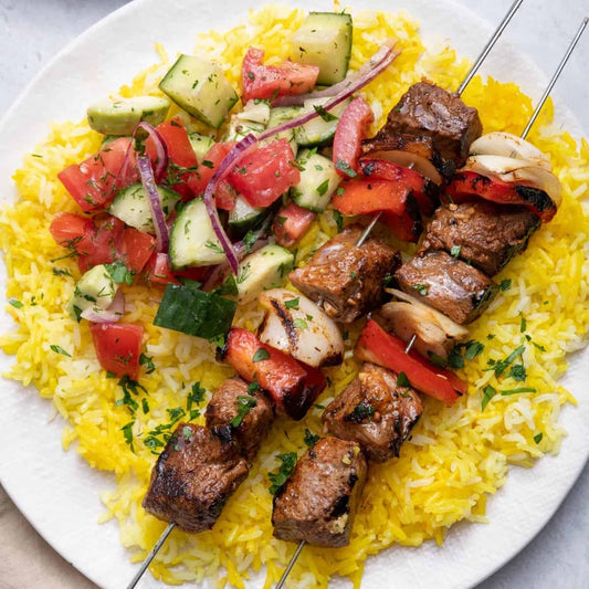 Beef Kebab Platter