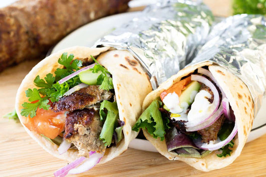 Beef Kebab Wrap