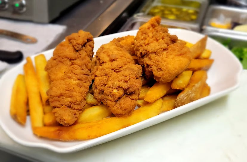 3 PC Chicken Tenders & Fries