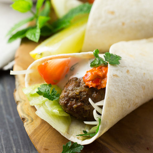 Kofta Kebab Wrap